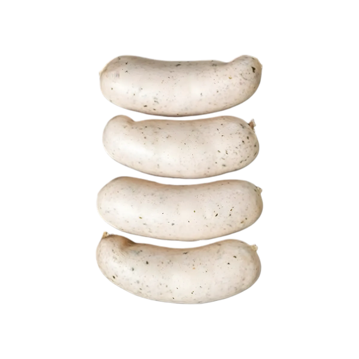 Quatre boudins morue de Martinique non emballés, texture artisanale et saveurs épicées, parfaits pour plats créoles typiques.